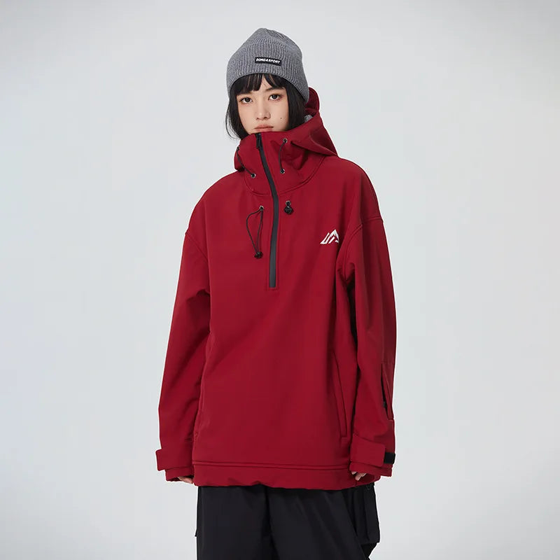 Sudadera con capucha para hombre y mujer, ropa de Snowboard, gruesa, cálida, profesional, impermeable, esquí, abrigo superior, Invierno