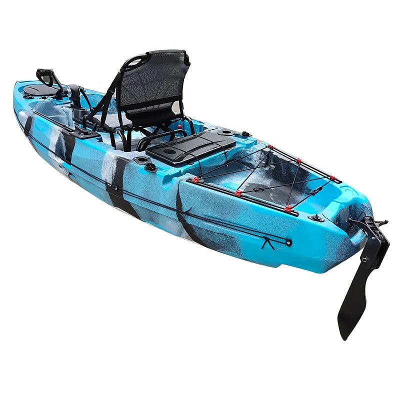 Kayak de Pedal de pesca con hélice, canoa de alta calidad, nuevo diseño, a la venta