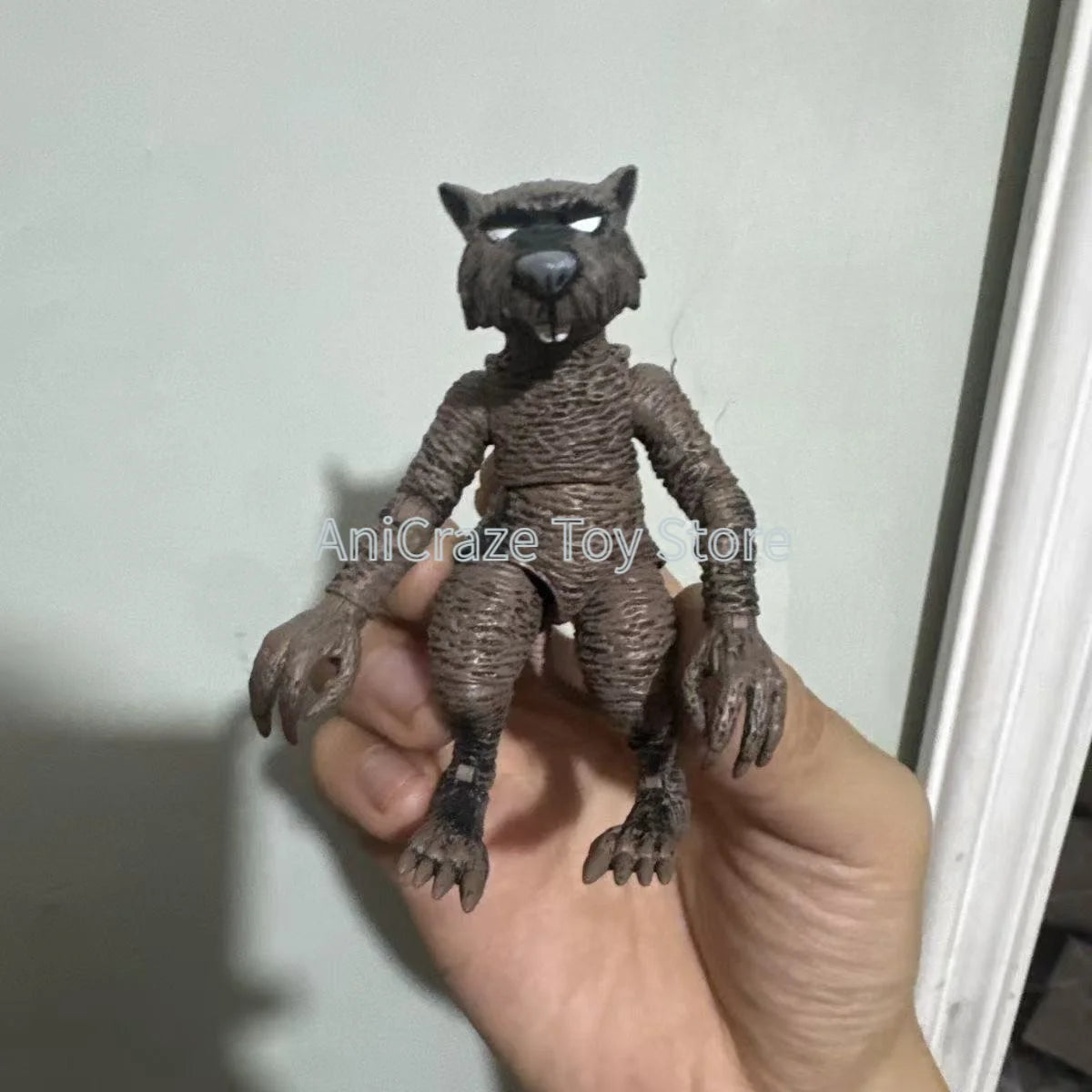 Figura de acción y estatua de colección TMNT NECA, reportera con ropa amarilla, Splinter y soldado del Clan del Pie en blanco y negro, modelo de juguete, regalo