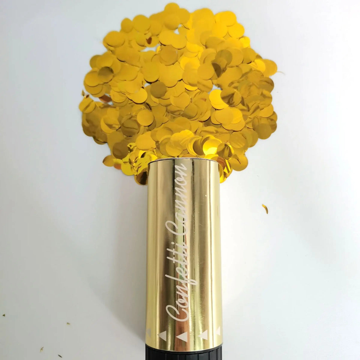 Cañón de confeti pequeño, cañón Poppers de confeti para bodas, cumpleaños, graduaciones, Baby Showers, fiestas, decoraciones divertidas para fiestas
