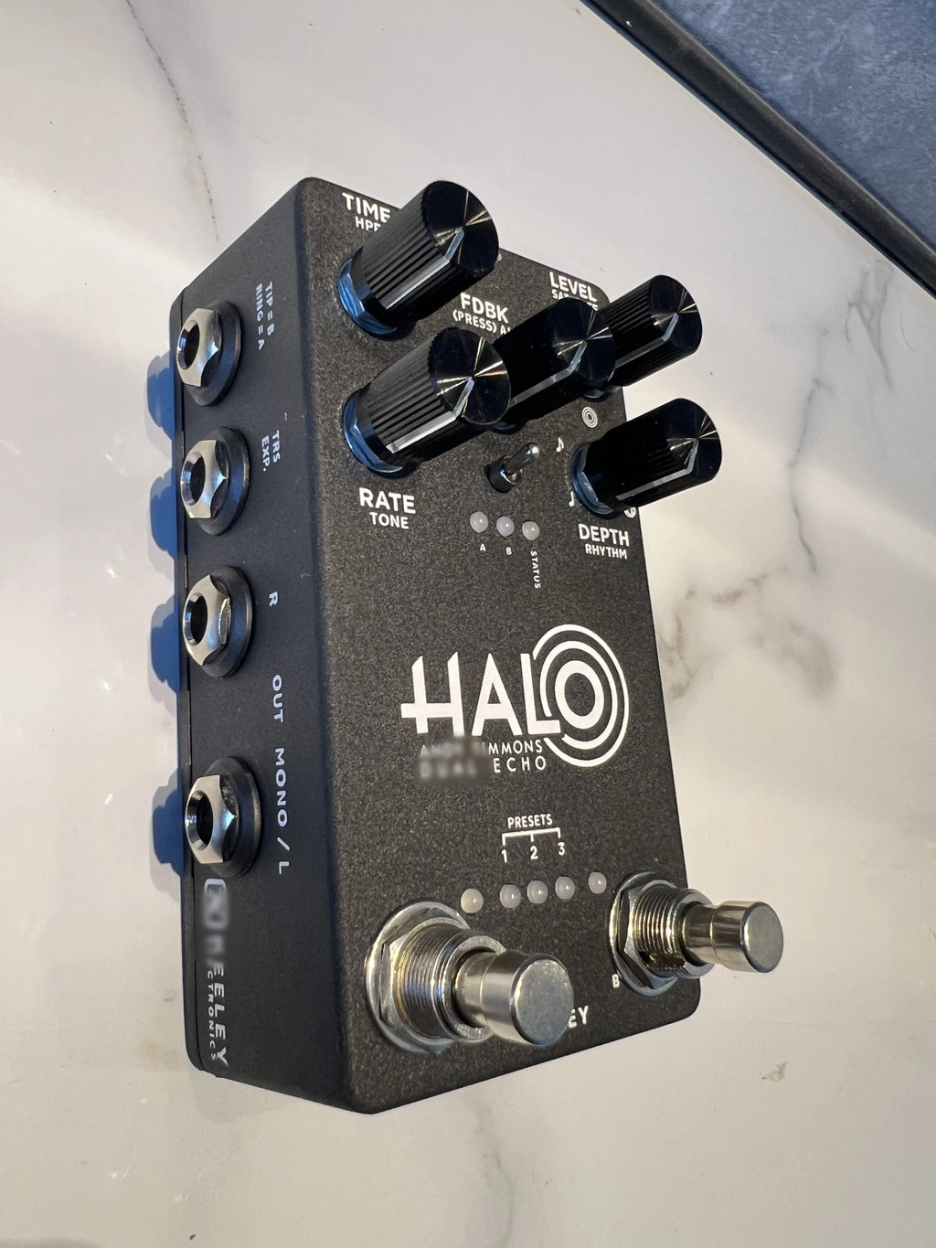 Pedal de Efecto de Retraso para Guitarra, Pedal de Efecto Único XDBNZ Delay