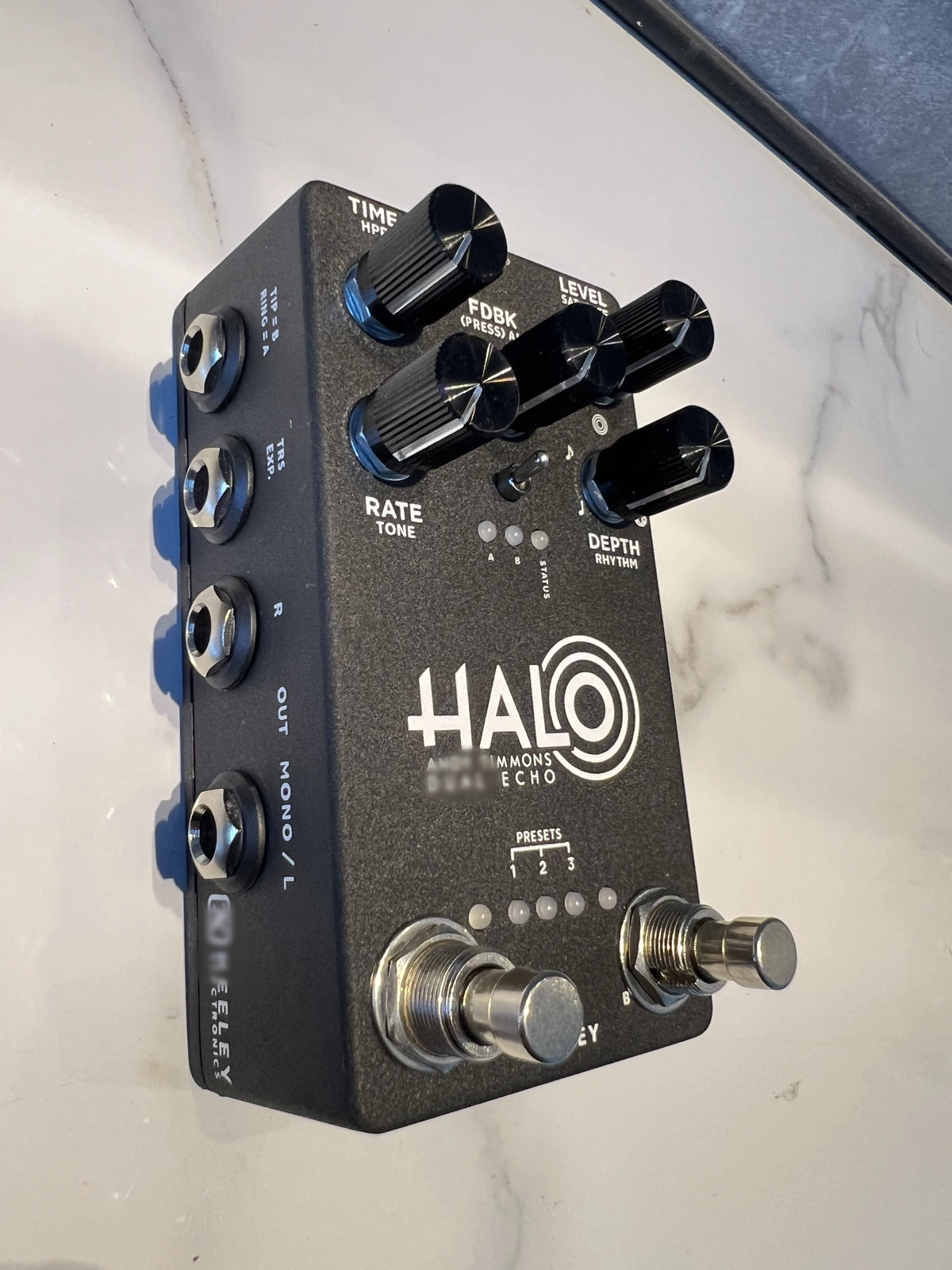 Pedal de Efecto de Retraso para Guitarra, Pedal de Efecto Único XDBNZ Delay