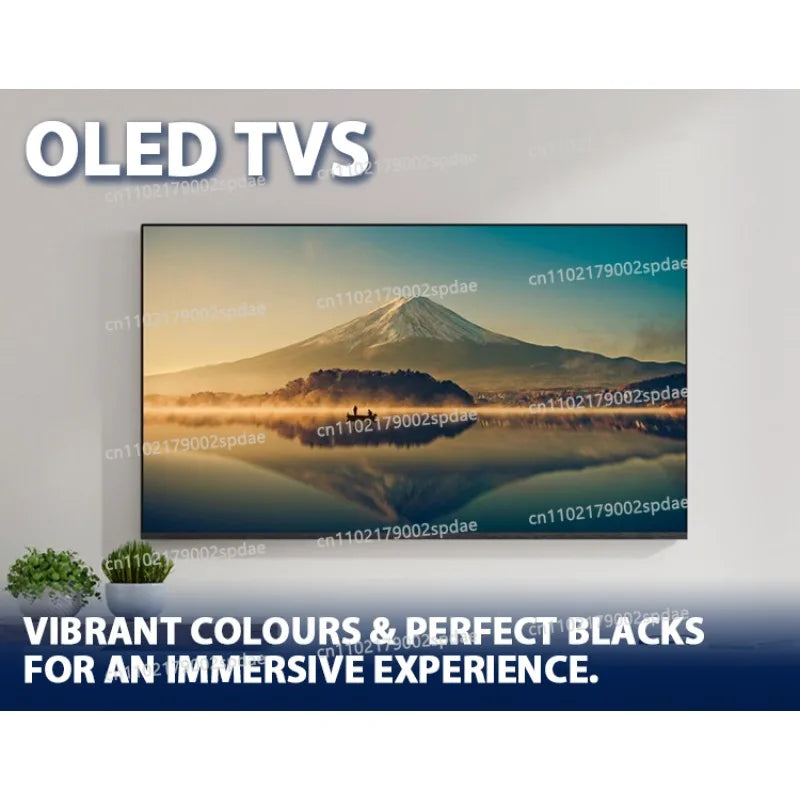 Televisor inteligente OLED 4K UHD de 65 pulgadas, Android 9.0, equipo audiovisual de alta definición para el hogar