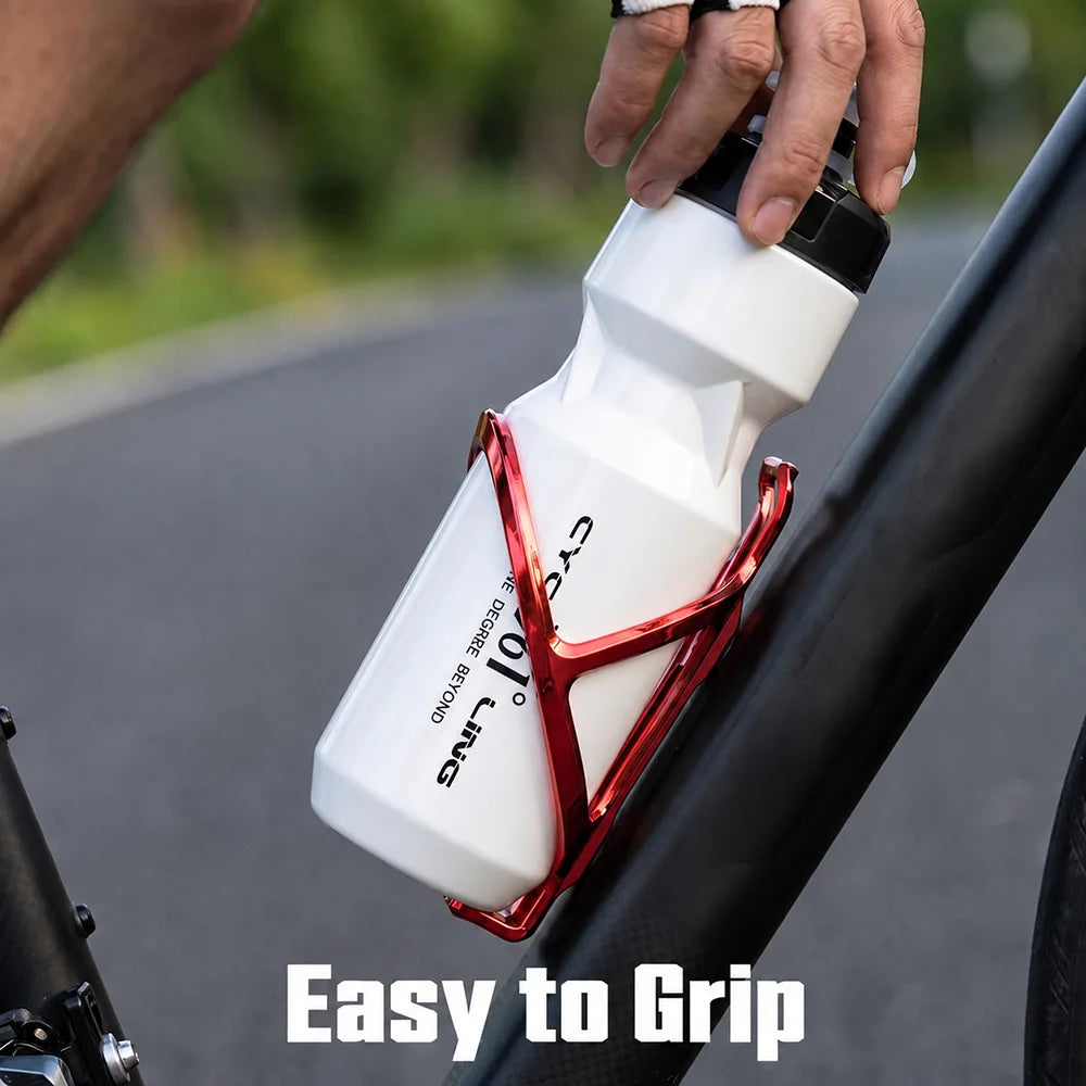Botella de agua para bicicleta de 361 grados, 710ml, gran capacidad, botella para beber para ciclismo, botella de agua a prueba de fugas, accesorios para bicicleta