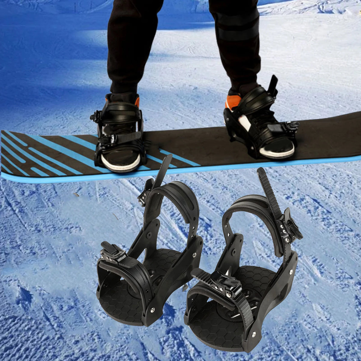 Fijaciones de Snowboard de repuesto, equipo de arranque de esquí, equipo de Snowboard, liberación rápida, deportes de invierno, suministros para adultos, accesorios