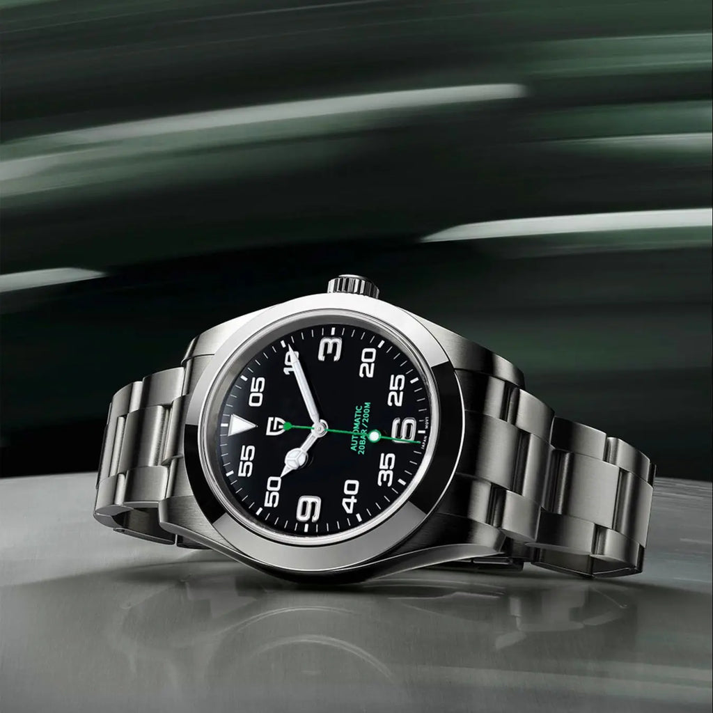 Nuevos relojes mecánicos PAGANI DESIGN de 40 mm para hombre, de lujo, con cristal de zafiro, revestimiento antirreflectante, automáticos, resistentes al agua hasta 20 bares