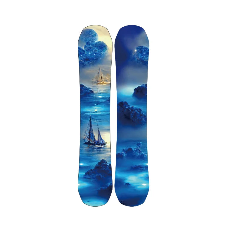Snowboard de estilo libre barato de todas las montañas, tablero personalizado para adultos, fibra de carbono para equipos al por mayor separados, nieve