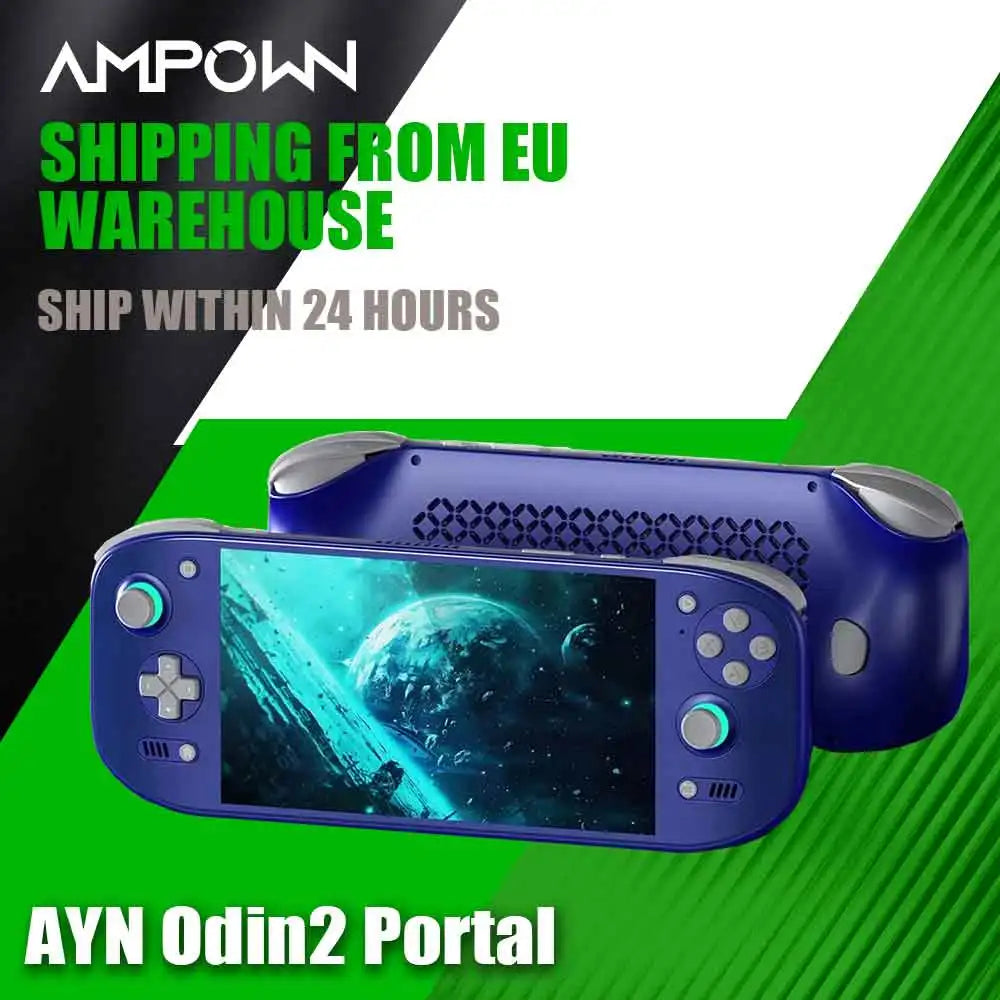 AYN Odin2 Portal Handheld Game Console 7" 120Hz OLED Snapdragon 8 Gen 2 8000mAh 4K Output Android 13 Retro Gaming Air Cooling Qualcomm 8 Gen2