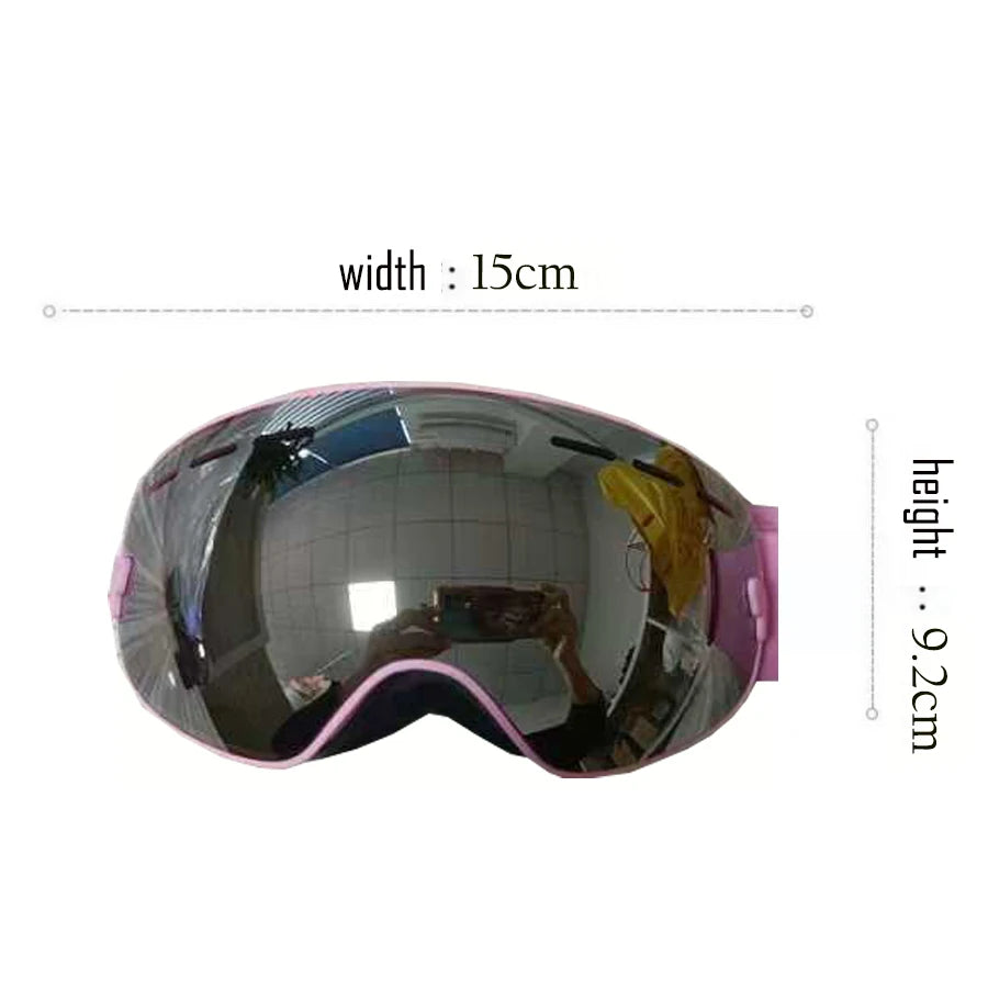 Gafas de Esquí Infantiles Antivaho con Doble Lente, Novedad 2026, Gafas de Esquí para Niños, Deportes al Aire Libre, Motos de Nieve