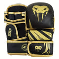 Guantes de Boxeo Profesionales MMA de Medio Dedo para Lucha, Guantes de Entrenamiento de Artes Marciales Mixtas, Guantes de Boxeo Gruesos para Sanda y Lucha Libre