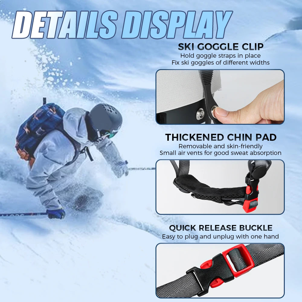 VICTGOAL-casco de esquí cálido para hombre y mujer, cascos de Snowboard ajustables, ligeros, para monopatín, accesorios de seguridad para invierno