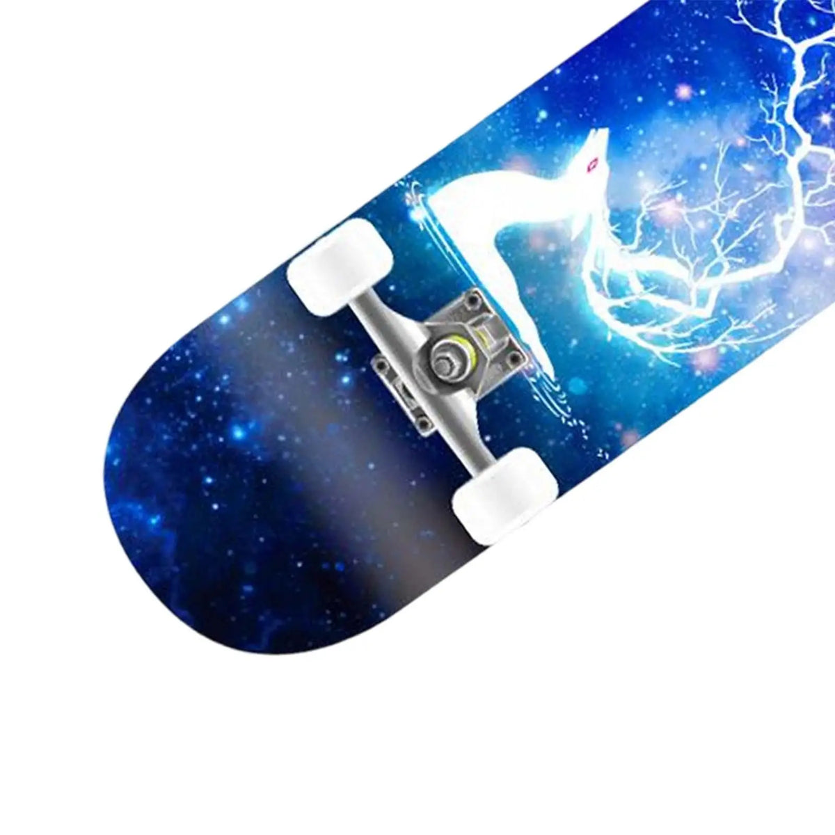 Patineta Unisex Completa con Doble Kick, Tabla de Madera Silenciosa, Diseño Cóncavo para Principiantes, Adolescentes y Jóvenes