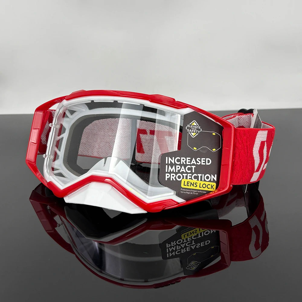 Gafas de Motociclismo, Equipo de Ciclismo, Gafas para Deportes al Aire Libre, Esquí, MX, ATV, Motocross, Carreras