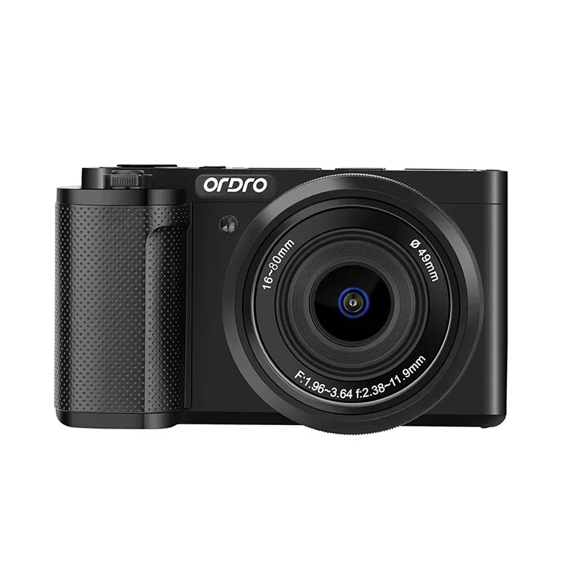 Cámara digital WIFI compacta para vídeos Vlogging con linterna Zoom óptico 5X y enfoque AF/MF, visión nocturna IR y batería larga