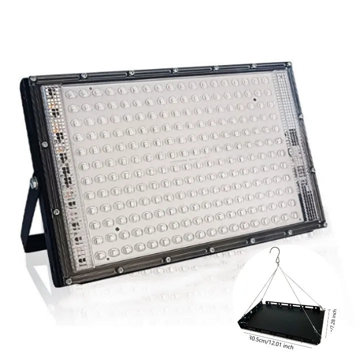 Lámpara de bronceado UV de 45W para el cuerpo, longitud de onda de 460nm, 216 Uds., lámpara de luz azul, máquina de bronceado Solarium plegable portátil, cuidado de la piel