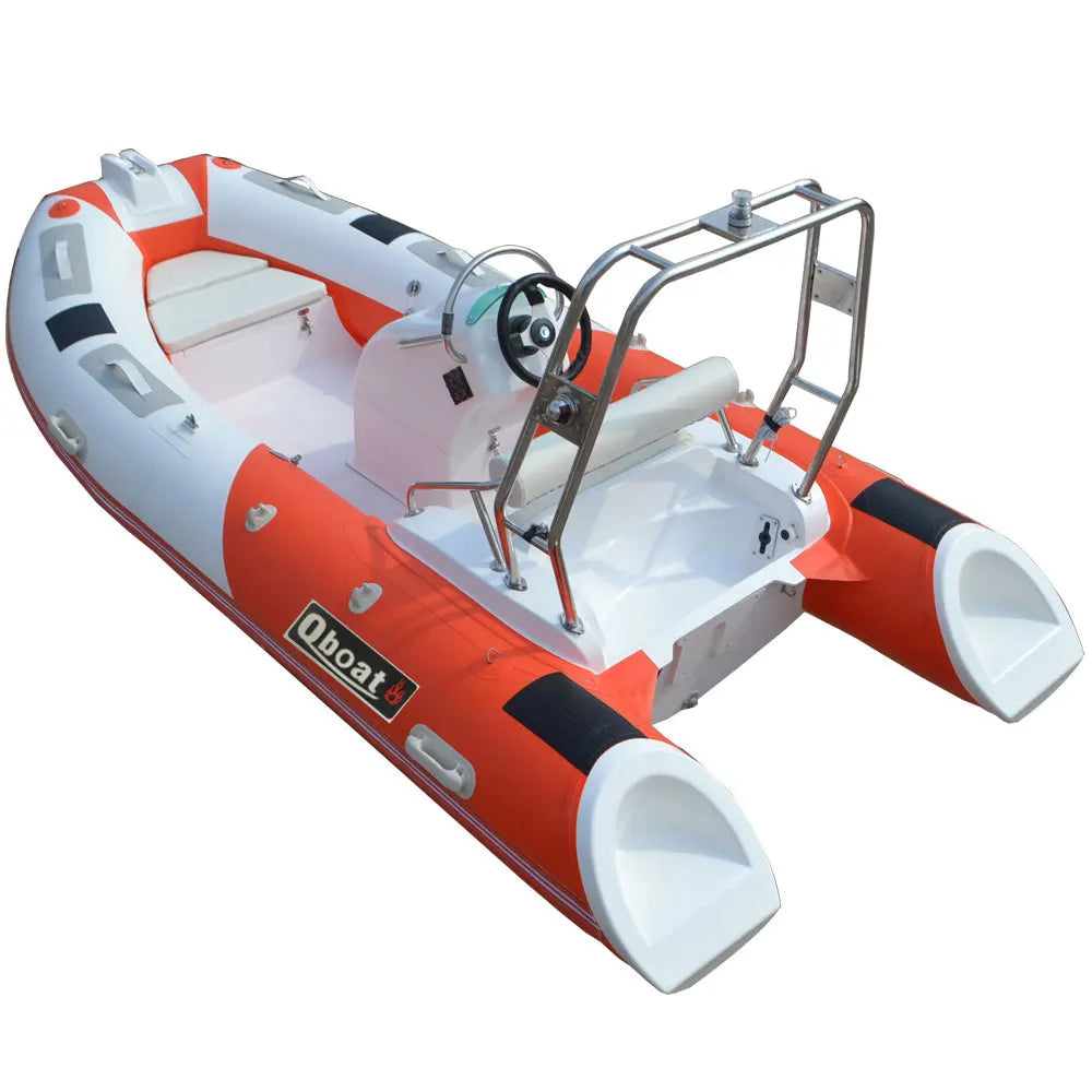 Bote Inflable Rígido de 3.9m con Motor Fuera de Borda, Material Hypalon, Bote RIB Chino en Venta