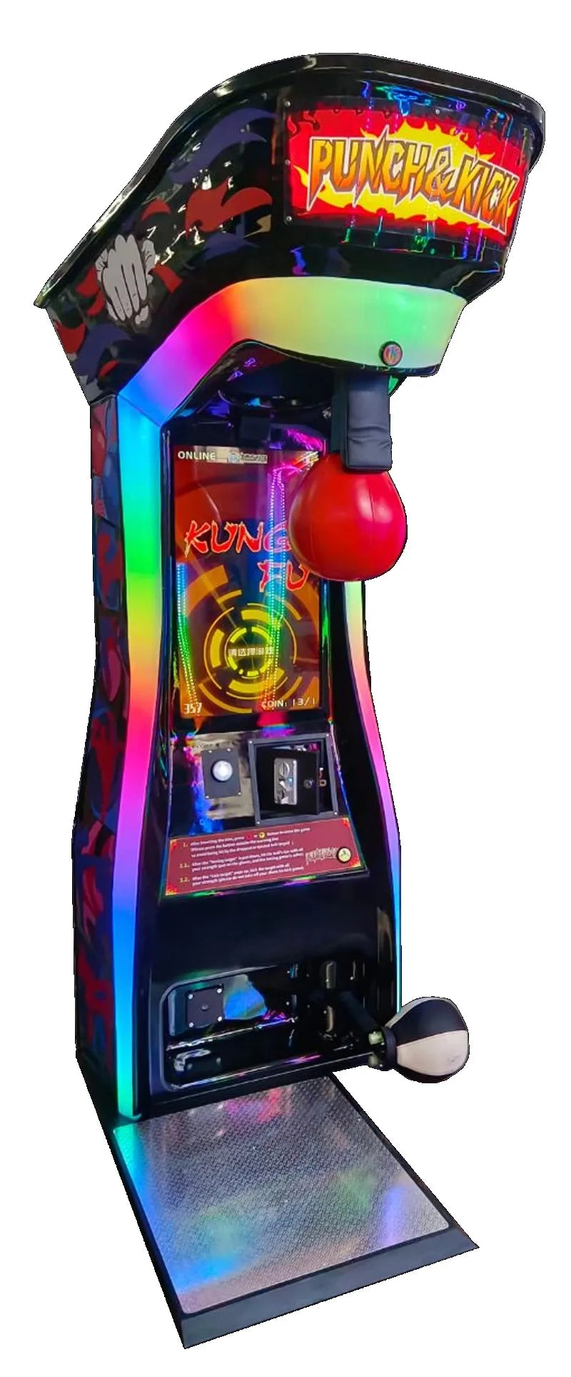 Máquina de Juego Arcade de Boxeo Electrónica Operada con Monedas, Modelo Personalizado de Última Generación