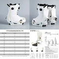 Conjunto/Paquete de Fijaciones y Botas para Snowboard X-VITX