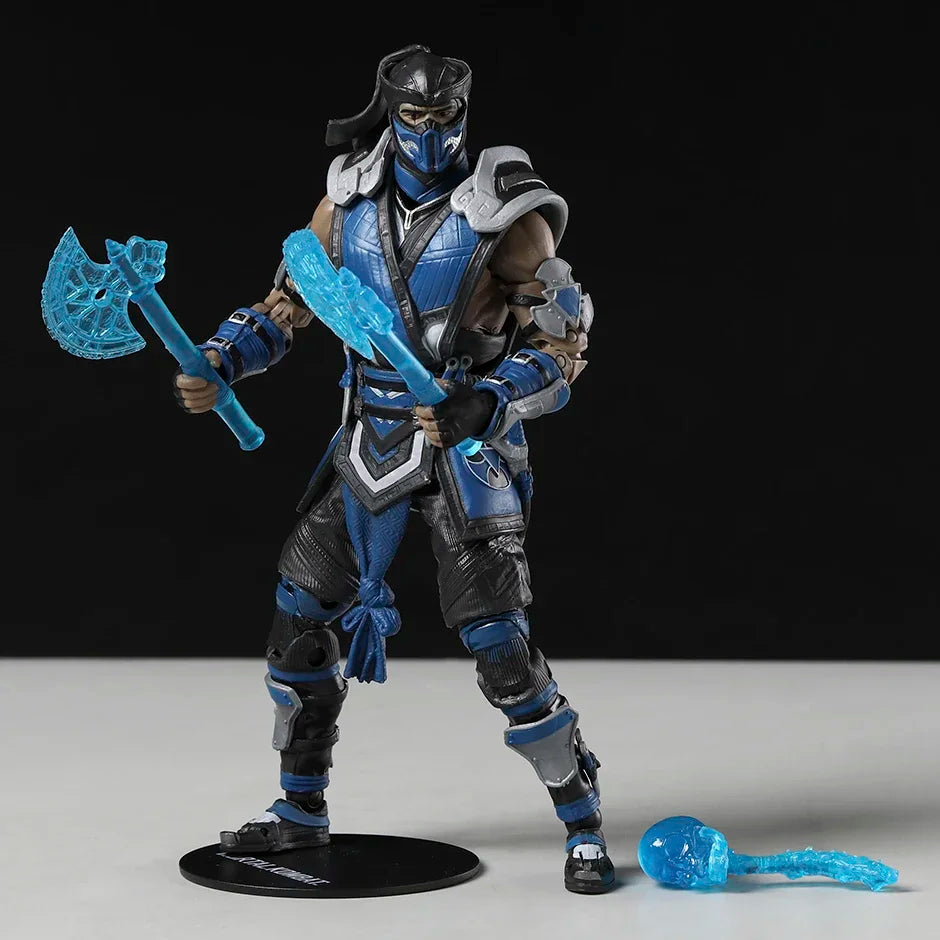 Figura de acción de Sub-Zero y Scorpion de 7 pulgadas, modelo de PVC, estatua de decoración, juguete de regalo