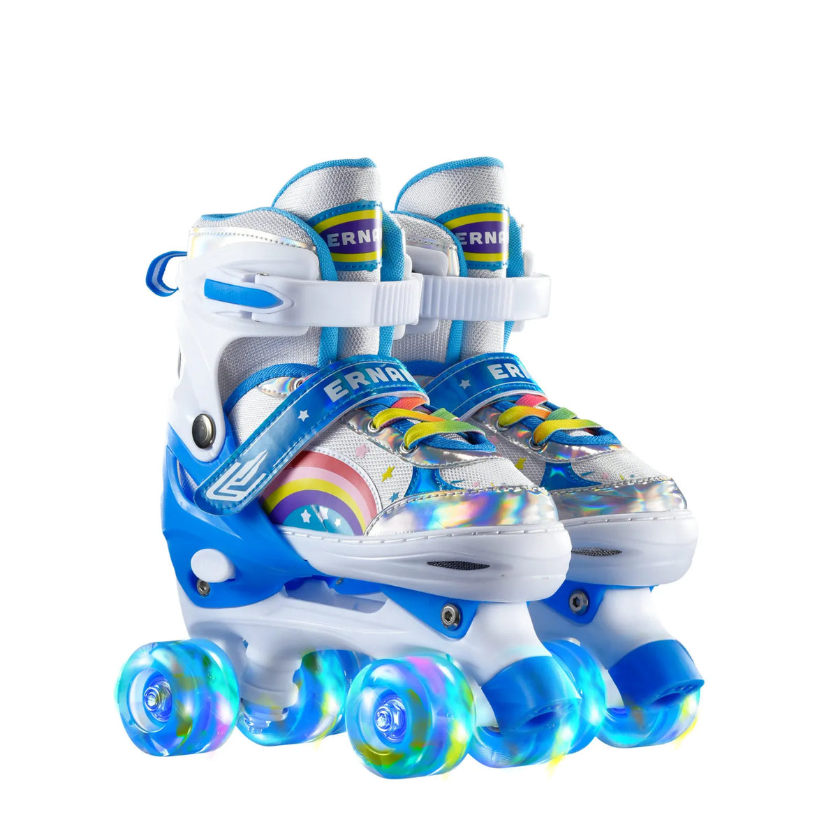 Patines de Ruedas Ajustables de Talla 4, Patines de Doble Fila, Patines de Moda