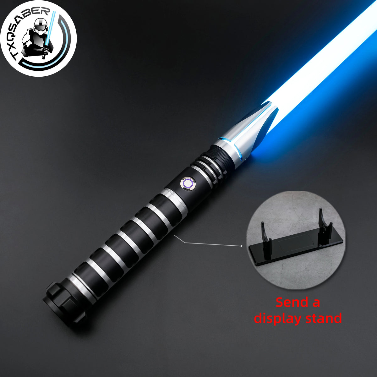 TXQSABER Lightsaber Heavy Dueling Pixel SDRGB Lightsword Metal Hilt FOC Blaster Smooth Swing Light Sword Toys for Adult Cosplay