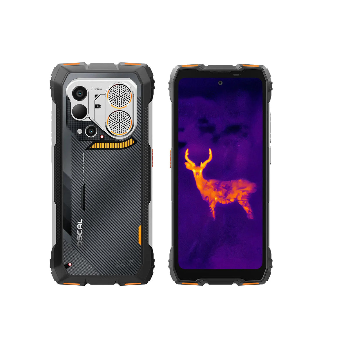 Smartphone ultrarresistente Blackview OSCAL PILOT 6 12GB+256GB Android 16, pantalla de 6.67" 2.4K 120Hz, teléfono móvil, 10000mAh, NFC