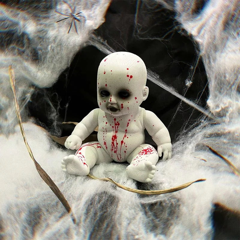 Muñecos de fantasmas colgantes para Halloween, juguetes espeluznantes y divertidos, adorno para crear un ambiente de terror, accesorio para bares y patios, decoración para fiestas de Halloween.