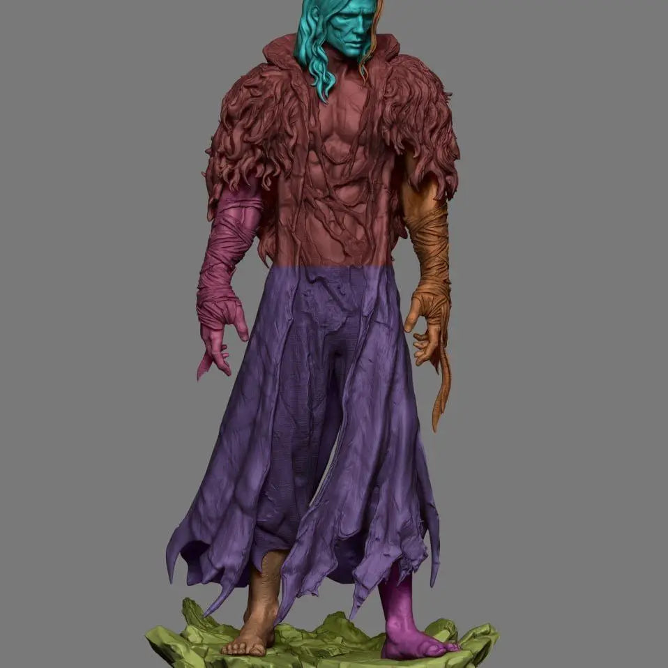 Modelo de Resina de Alta Precisión de Frankenstein de 10/12/15/18/21/24 cm, Kit en Blanco sin Pintar, Impreso en 3D