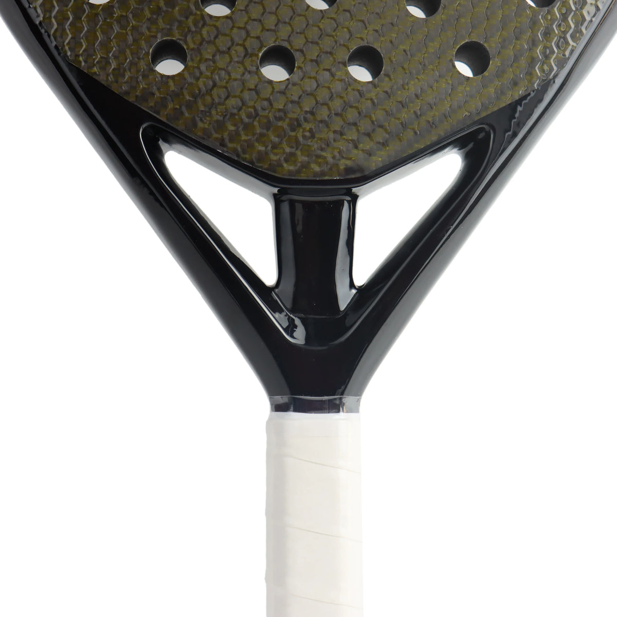 Raqueta de tenis profesional de fibra de carbono 3K/12K para hombres, superficie rugosa con núcleo de espuma viscoelástica suave Eva para entrenamiento