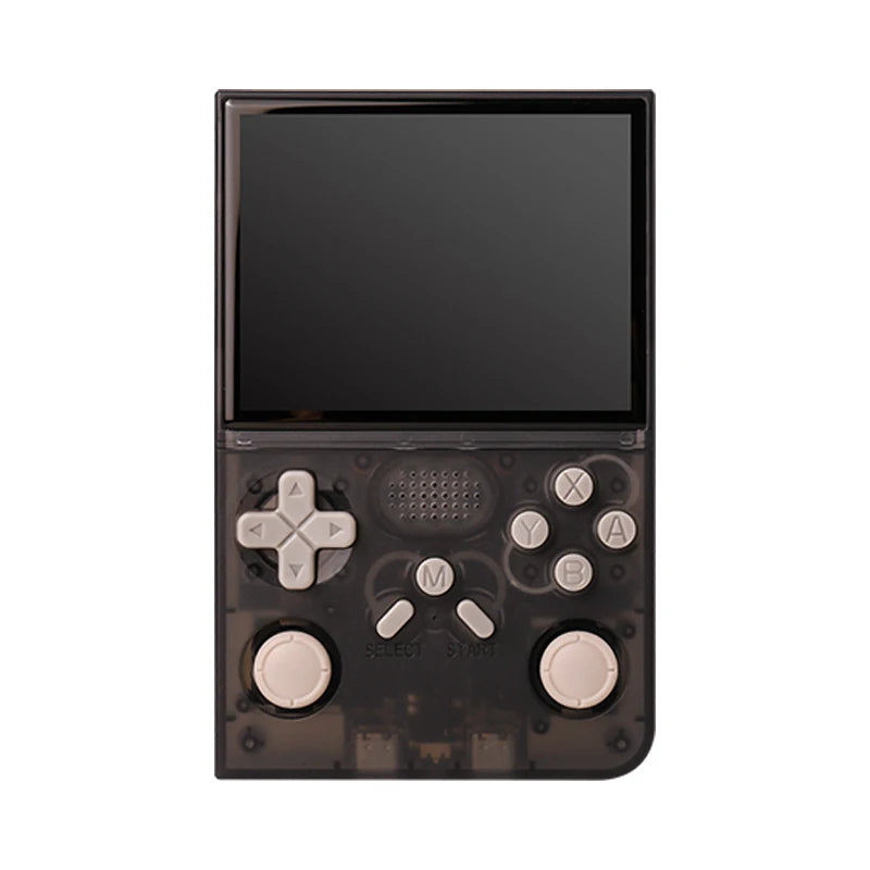 Consola de videojuegos retro portátil R40 de 128 GB, sistema Linux, pantalla IPS de 3,5 pulgadas, reproductor de videojuegos de bolsillo, regalo para niños