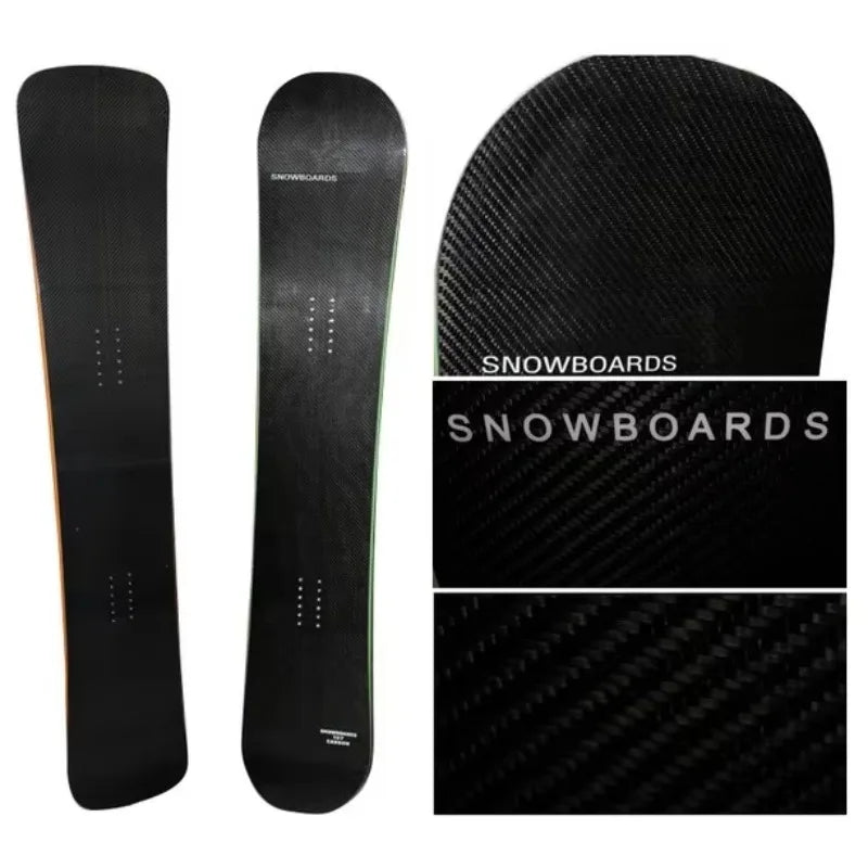 Snowboard redondo de fibra de carbono All Mountain Freeride
