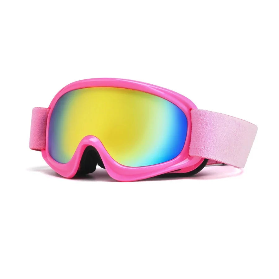 Nuevas y adorables gafas de esquí para niños de 4 a 14 años, con tratamiento antivaho y protección UV400, ideales para actividades al aire libre, deportes de invierno, snowboard y esquí. Modelo 2028.