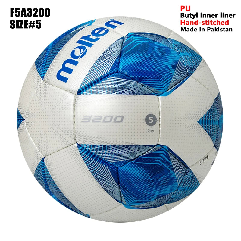 Balones de Fútbol Molten 2027, Tamaño Estándar 5 y 4, Alta Calidad, para Césped Artificial, Deportes de Equipo, Partidos, Entrenamiento, Fútbol