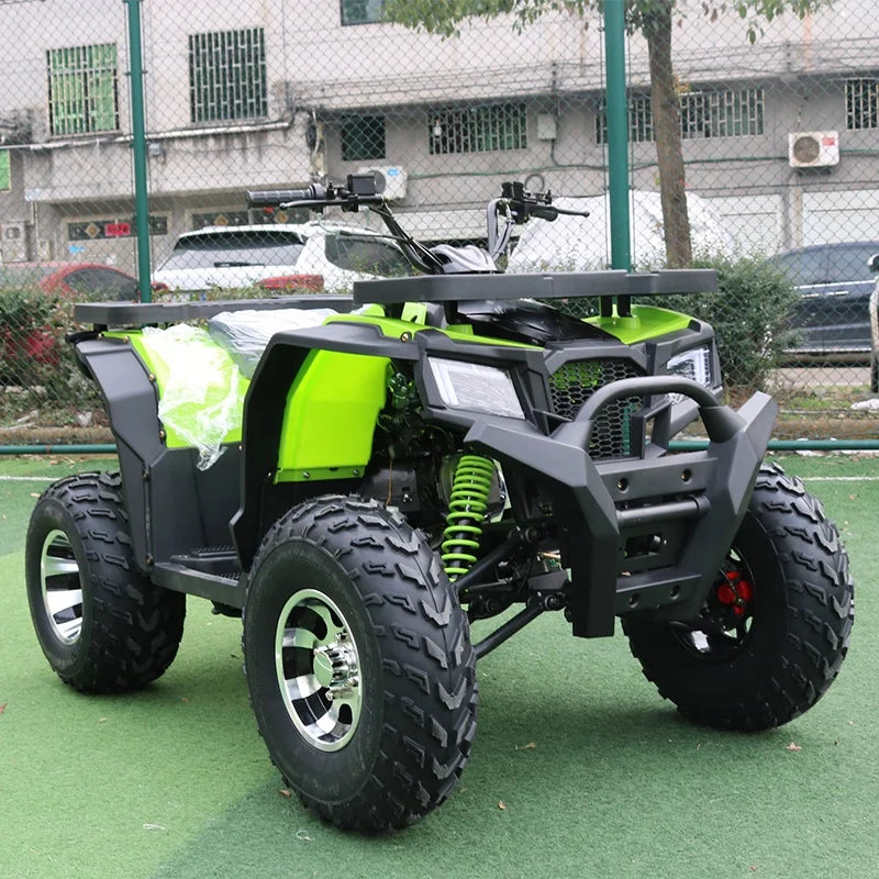 Vehículo todoterreno automático de 200 cc para adultos, tipo buggy para dunas, con transmisión por cadena y eje de equilibrio.