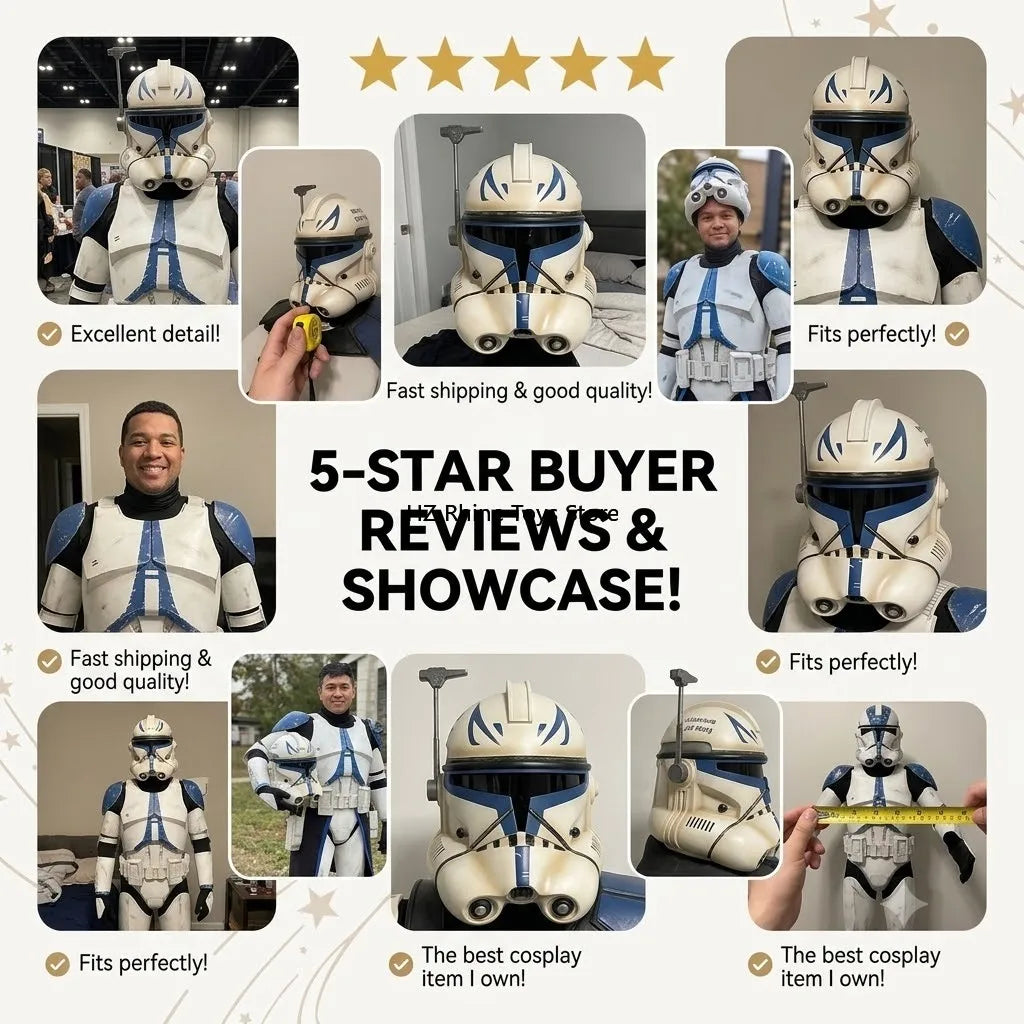 SW Captain Rex Helmet Resin Material STAR The Black Series WARS Clone Ahsoka Roleplay Mask for Halloween Cosplay TK021 TK076