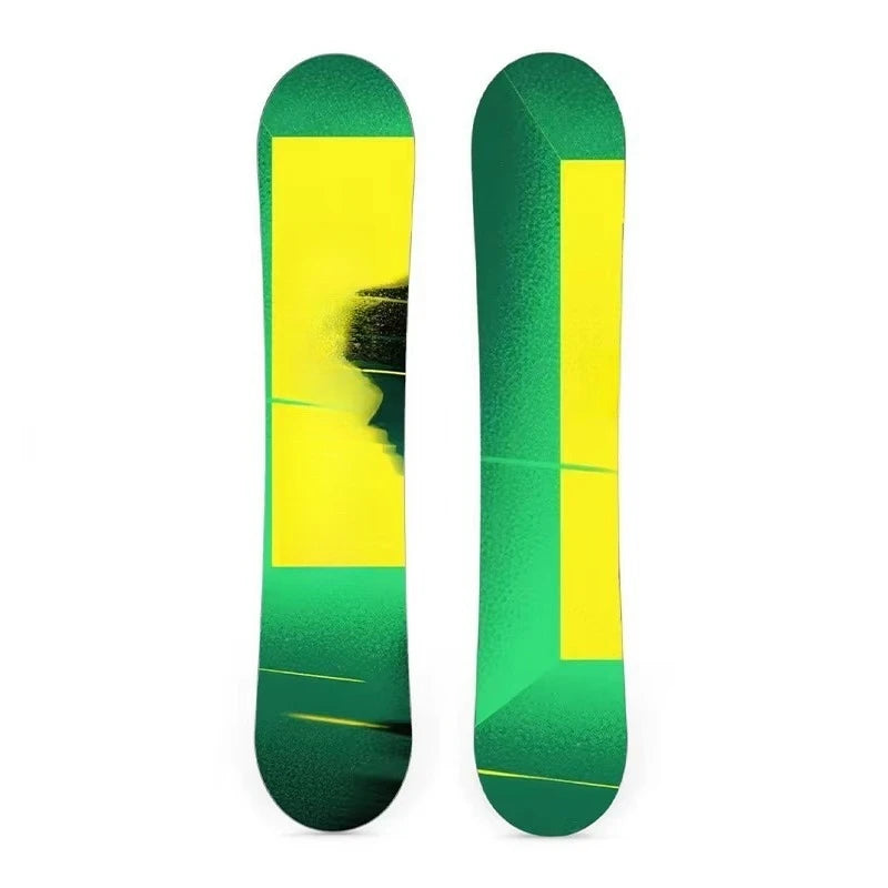 Tabla de Snowboard de Invierno para Adultos, de Nivel Básico, de Madera de Álamo Blanca, Ecológica, Ligera, Duradera y Elástica, de 150 cm