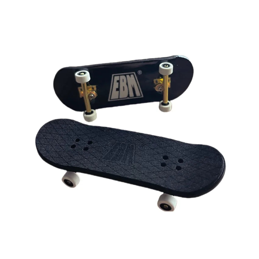 Cubierta de dedo 32mm/34mm diapasón profesional Mini monopatín de madera juego completo para trucos volteando molienda juguete coleccionable
