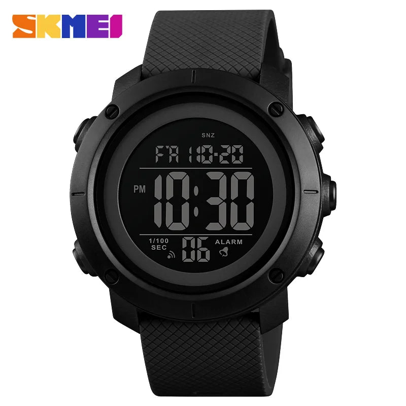 Reloj digital deportivo impermeable SKMEI 1426 para hombre, cronómetro, pantalla LED electrónica, relojes de pulsera para hombre, Reloj Masculino 1416