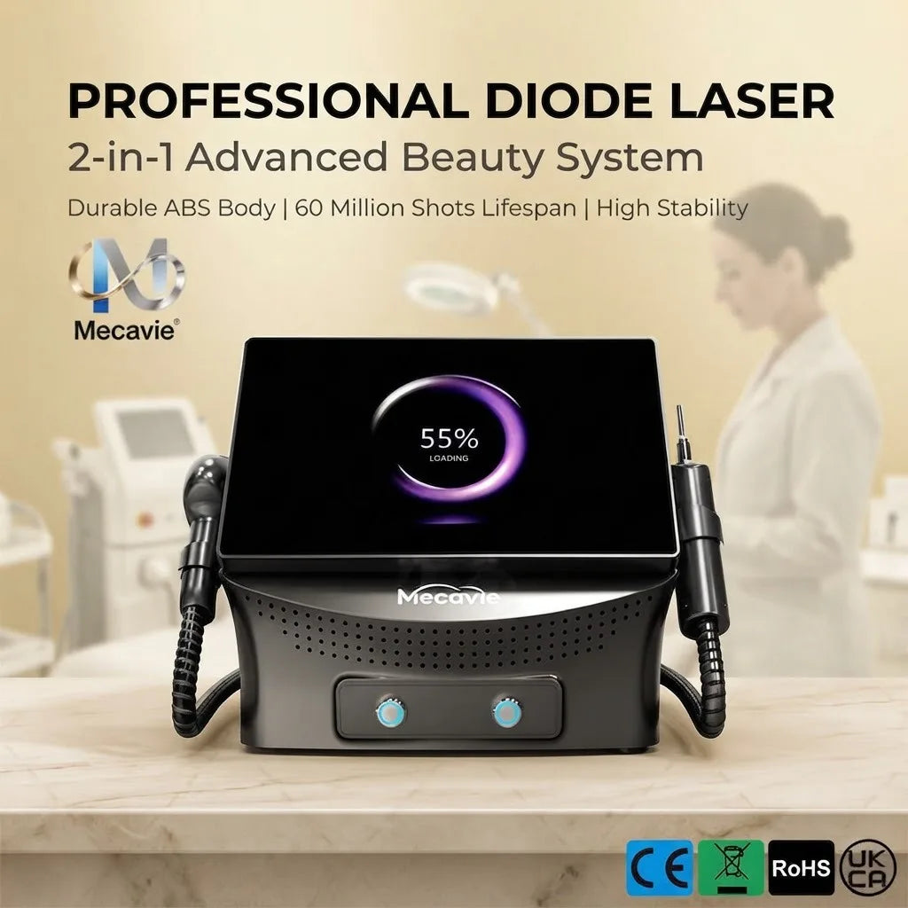 Máquina Profesional 2 en 1 FAC 2026 de 5000W con Láser Semiconductor para Depilación y Láser Picosegundo Q-Switched Nd:YAG para Eliminación de Tatuajes