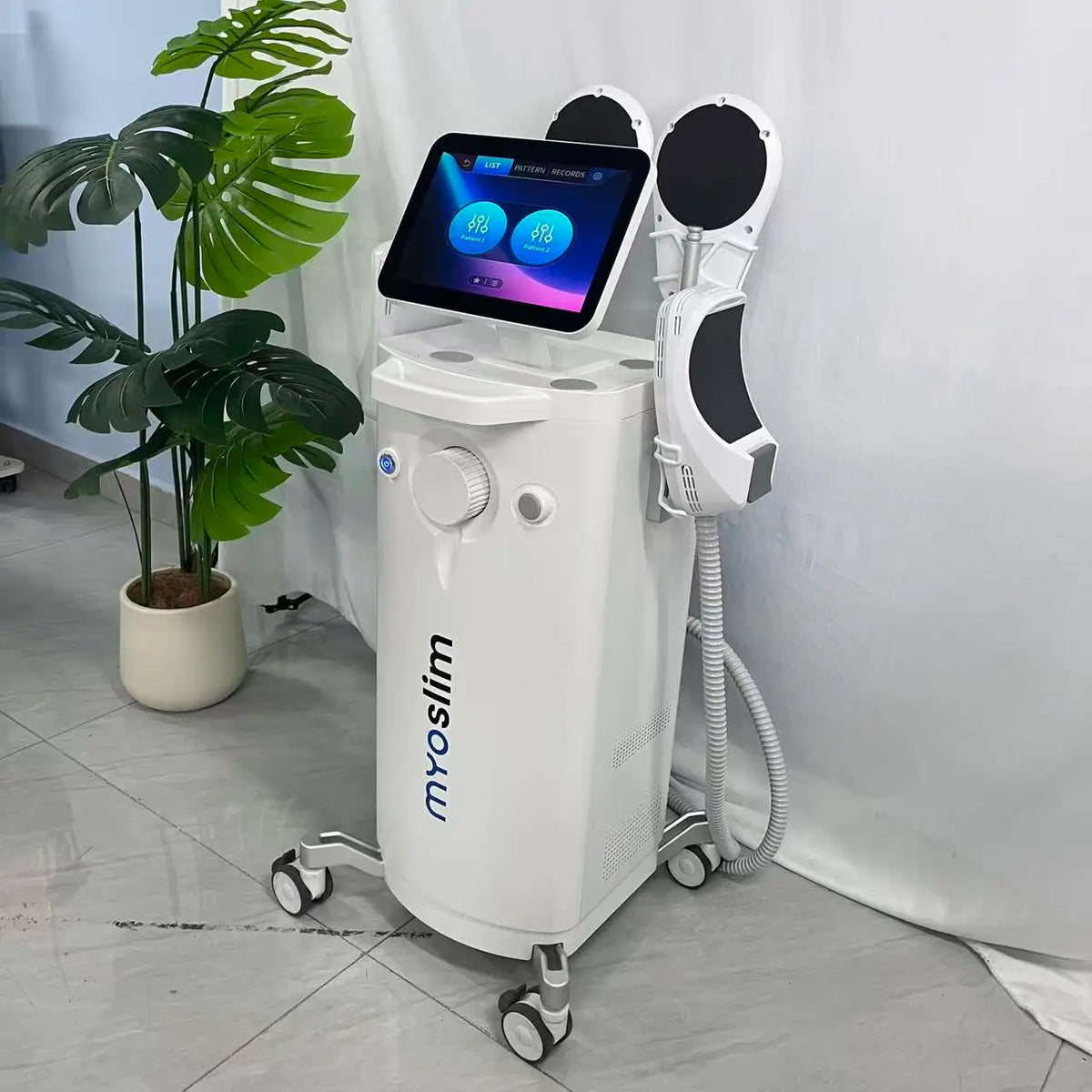 Máquina de modelado corporal MYOslim HI-EMT 8500W 20T, equipo de belleza para salones de belleza, para el desarrollo muscular, el contorno corporal y el reafirmante de la piel.