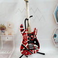 Guitarra eléctrica de 6 cuerdas con acabado pintado, mástil de arce, diapasón de arce, sistema de trémolo con doble bloqueo, estilo rock, envío gratuito.