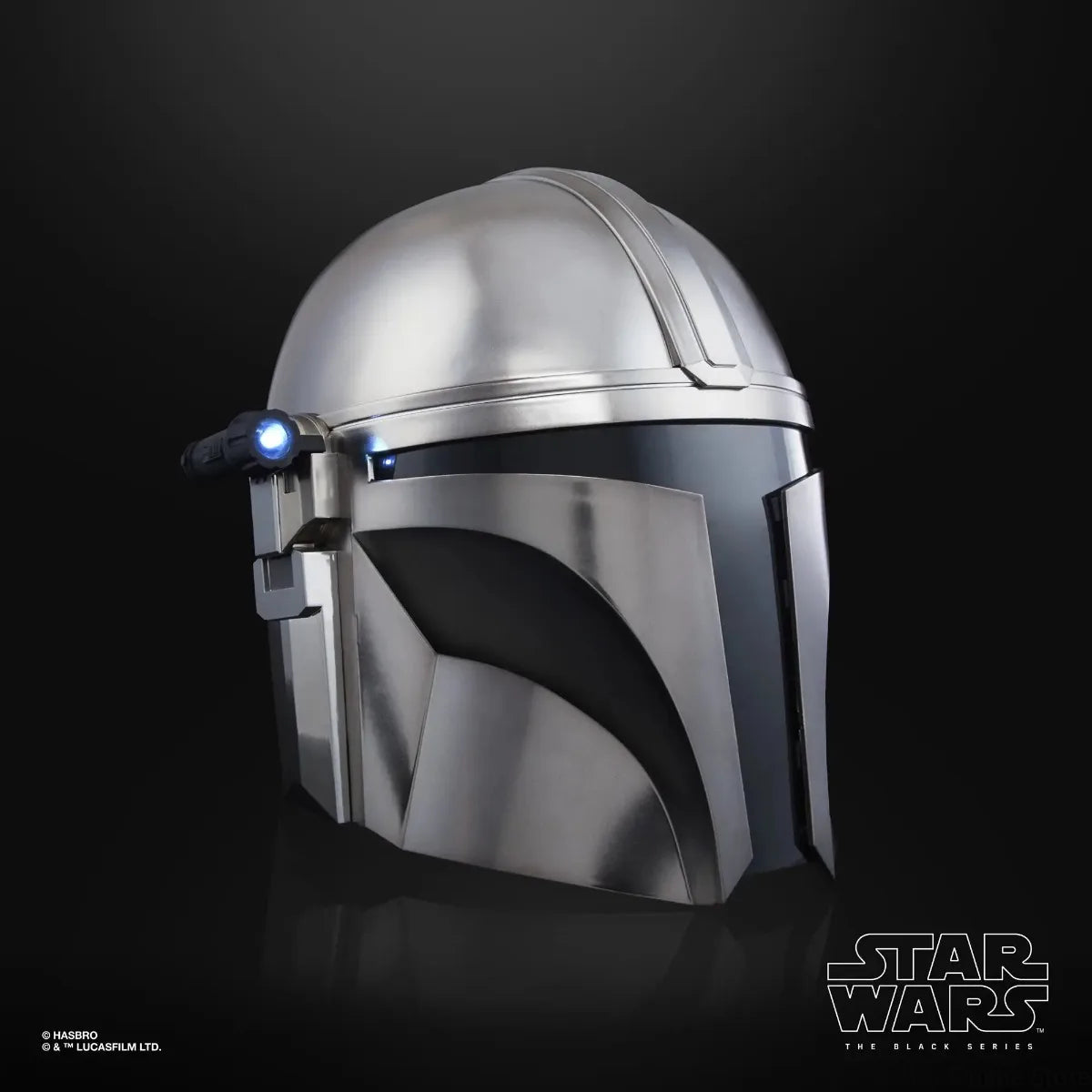 Hasbro Star Wars The Black Series The Mandalorian Premium Electronic Helmet 1:1 Cosplay Mask Toy for Christmas Gift F0493