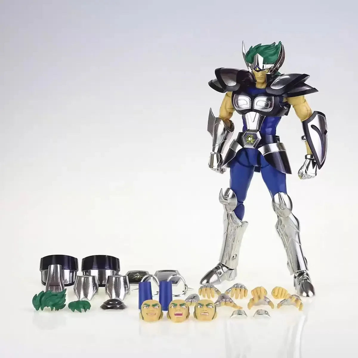 Figura de acción de los Caballeros del Zodiaco, Silver Knights, de CS Model Saint Seiya Myth Cloth EX: Centauro Babel/Arachne/Dante/Capella/Asterion