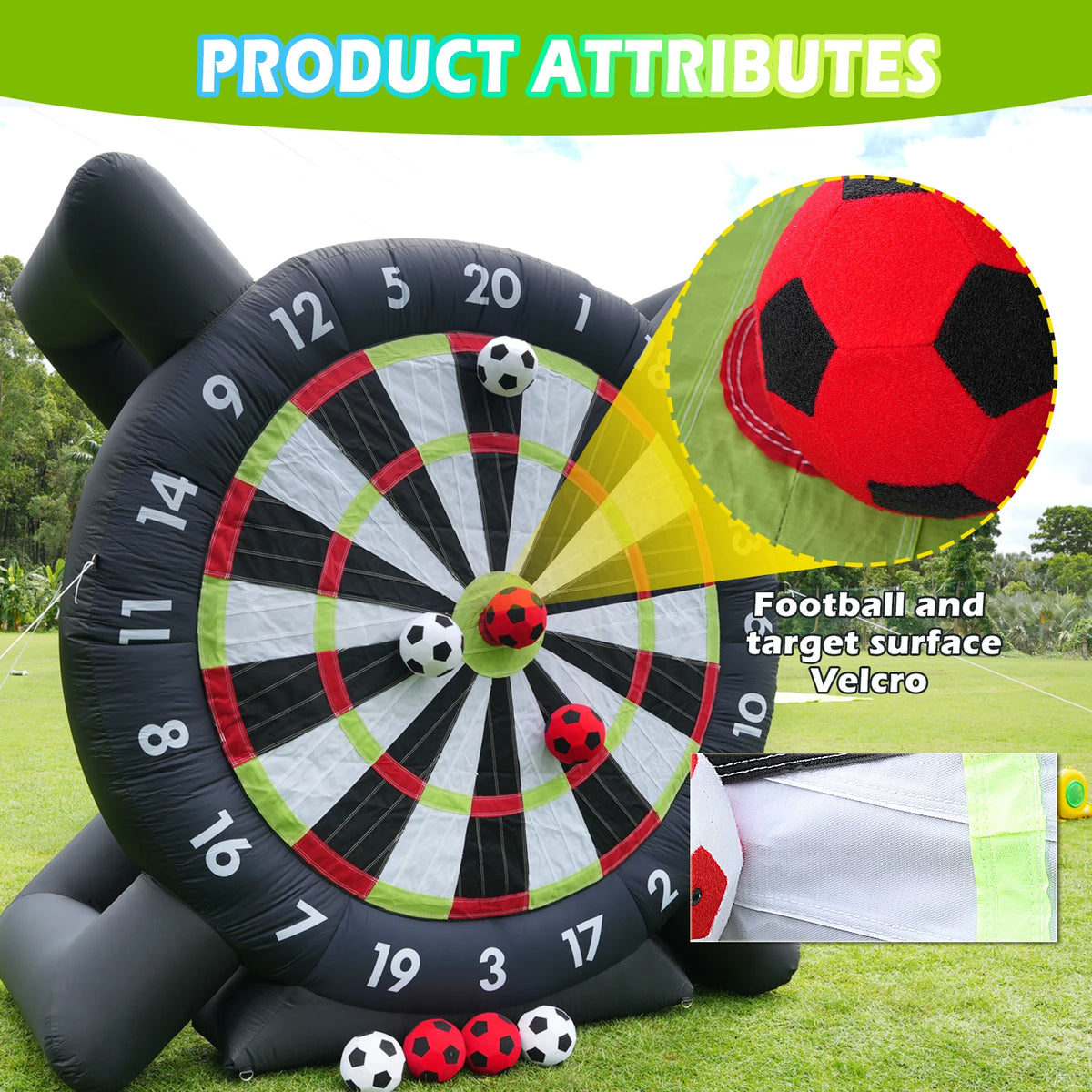 Juego de Entrenamiento de Fútbol al Aire Libre, Juego de 8 Balones de Fútbol y Secador de Pelo