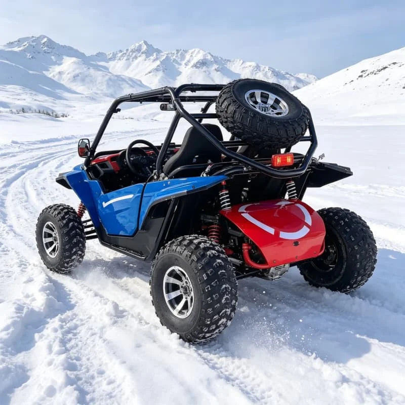 Cuatrimoto ATV para Adultos de 400cc, 4x4, Todoterreno, con Suspensión Independiente y Frenos de Disco, para Montaña, Personalizable