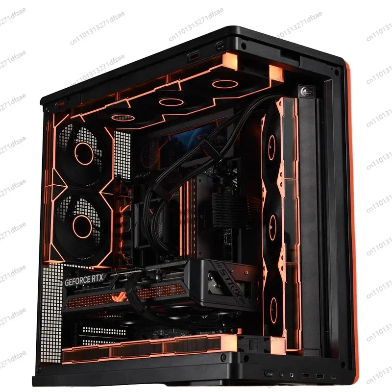 PC de Escritorio para Juegos Aotesier de Alta Gama 9800X3D RTX5080 2TB NVMe M.2 SSD Win 10