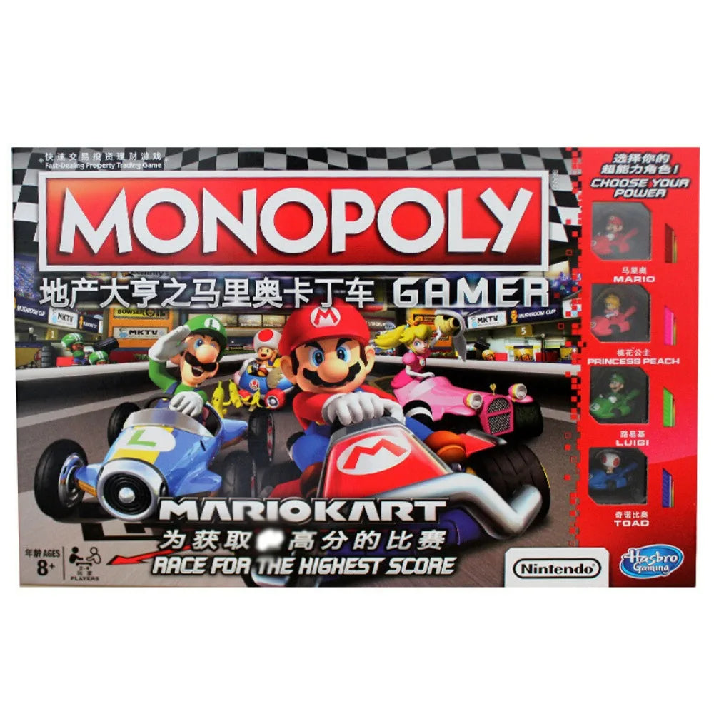 Hasbro Monopoly - Gamer Mario Kart, E1870 Chino