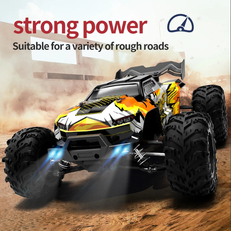 Coche RC 1/16 16101PRO 16102PRO 70KM/H de Alta Velocidad, Vehículo Teledirigido 2.4G 4WD Eléctrico sin Escobillas, Todoterreno, para Derrapes, Juguete
