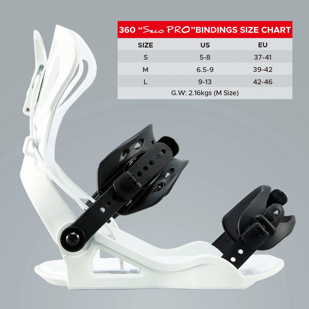Fijaciones de snowboard XCMAN Step-in Style, ligeras, de entrada trasera, para hombre/mujer, fáciles de poner y quitar, para todo tipo de terreno.