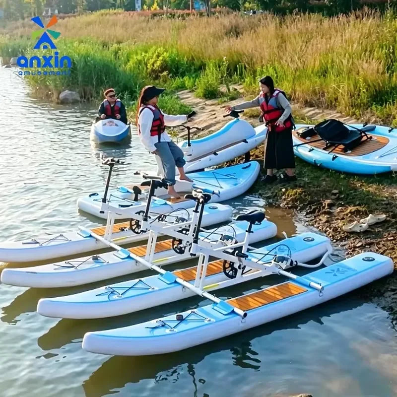 Venta Directa de Fábrica: Bicicleta Acuática Inflable Comercial, SUP, Tabla de Pedales para Varias Personas, Venta al Por Mayor para Proyectos de Parques de Diversiones